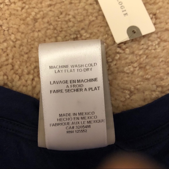 NWT Dolan Left Coast Graphic Embroidered T - Picture 4 of 5